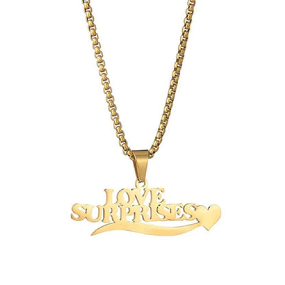 Custom Name Necklace Custom Jewelry Stainless Steel Personalized