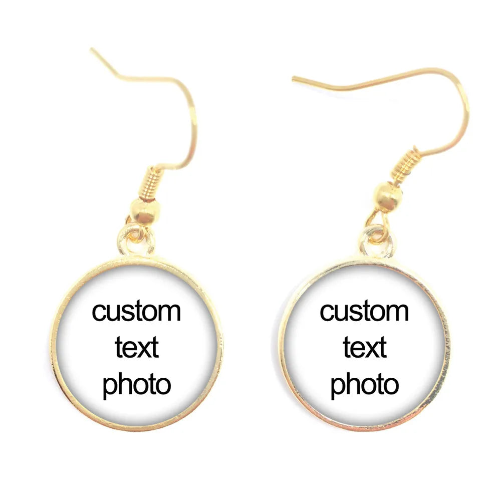 Personalized 16MM Photo Earrings