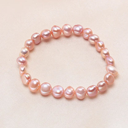 Baroque Pearl Bracelet for Women – AAA+ Quality Stretch Jewelry