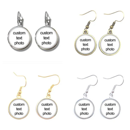 Personalized 16MM Photo Earrings