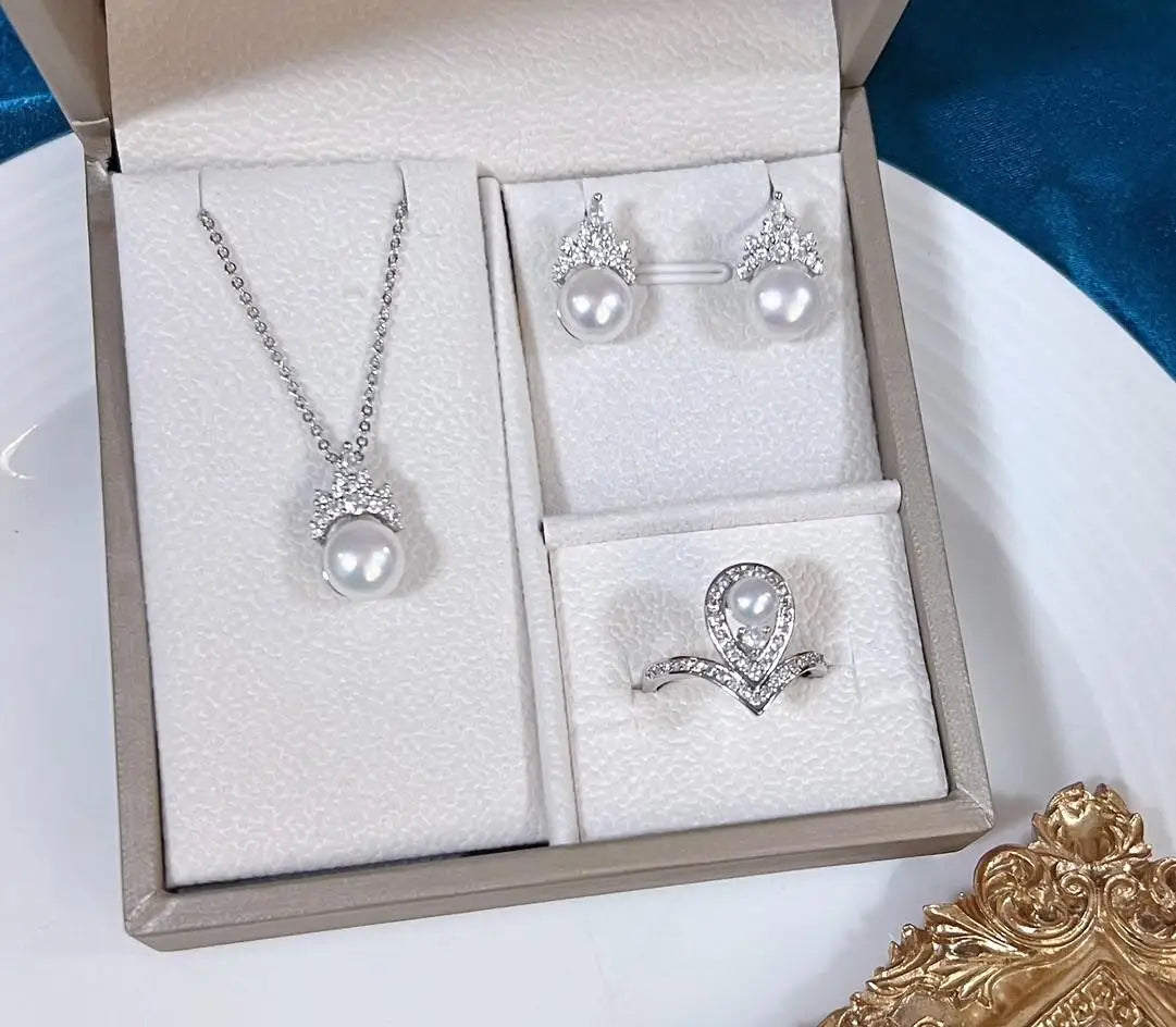New Fashion Freshwater Pearl Jewelry Set