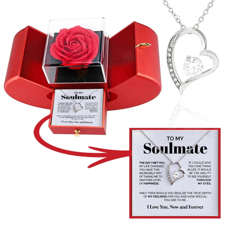 "To My Soulmate" Forever Love Necklace