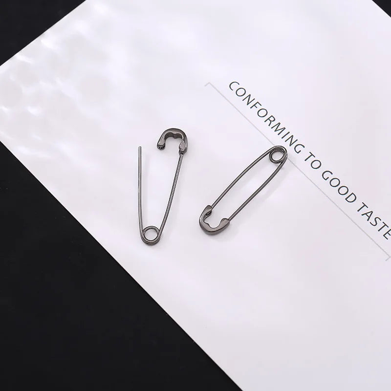 925 Sterling Silver Pin Earrings Unisex New Fashion Ear Stud Jewelry