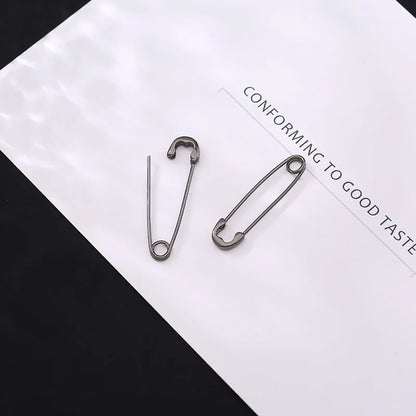 925 Sterling Silver Pin Earrings Unisex New Fashion Ear Stud Jewelry