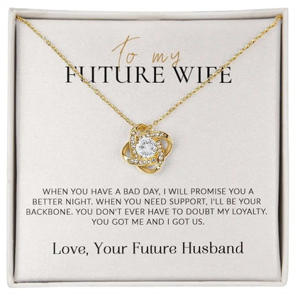 Love Knot Stainless Steel Necklace – A Perfect Gift for Her