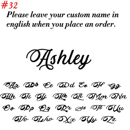 Uniqueura Custom Name Necklace for Women Personalised Cursive Design