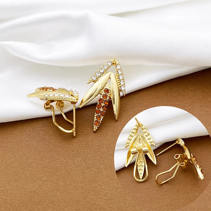 Fashion Jewelry Set for Women – Gold Color 4pcs Necklace and Earrings