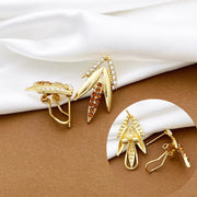 Fashion Jewelry Set for Women – Gold Color 4pcs Necklace and Earrings