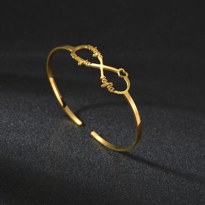 Customized Letter Name Bracelet – Personalized Bangles for All