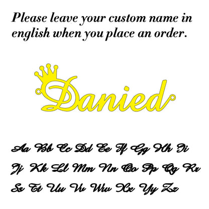 Uniqueura Custom Name Necklace for Women Personalised Cursive Design