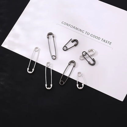 925 Sterling Silver Pin Earrings Unisex New Fashion Ear Stud Jewelry