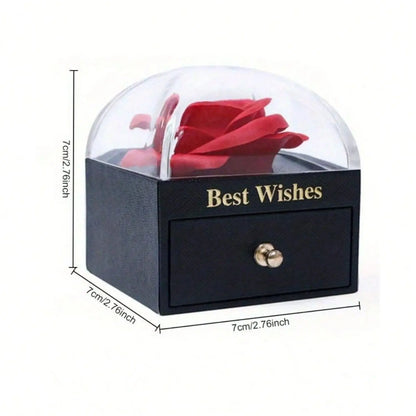 Eternal Rose Gift Box – Romantic Jewelry Box for Couples