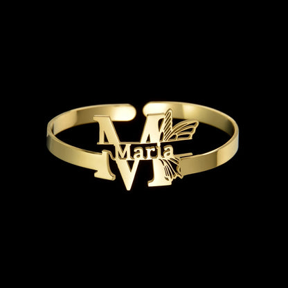Customized Letter Name Bracelet – Personalized Bangles for All