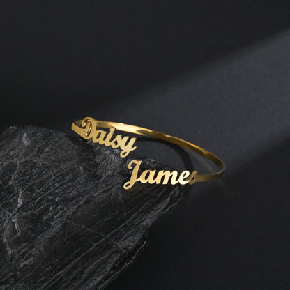 Customized Letter Name Bracelet – Personalized Bangles for All