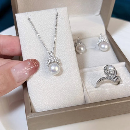 New Fashion Freshwater Pearl Jewelry Set