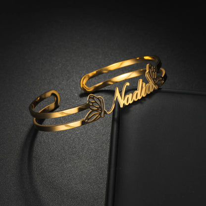 Customized Letter Name Bracelet – Personalized Bangles for All