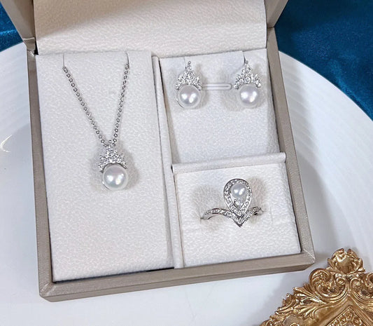 New Fashion Freshwater Pearl Jewelry Set