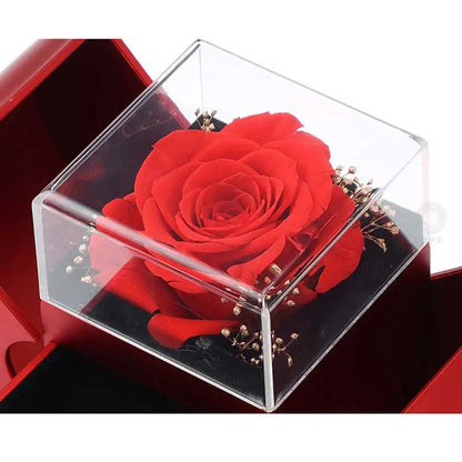 To My Beloved Wife – Soulmate Love Knot Necklace in Rose Gift Box