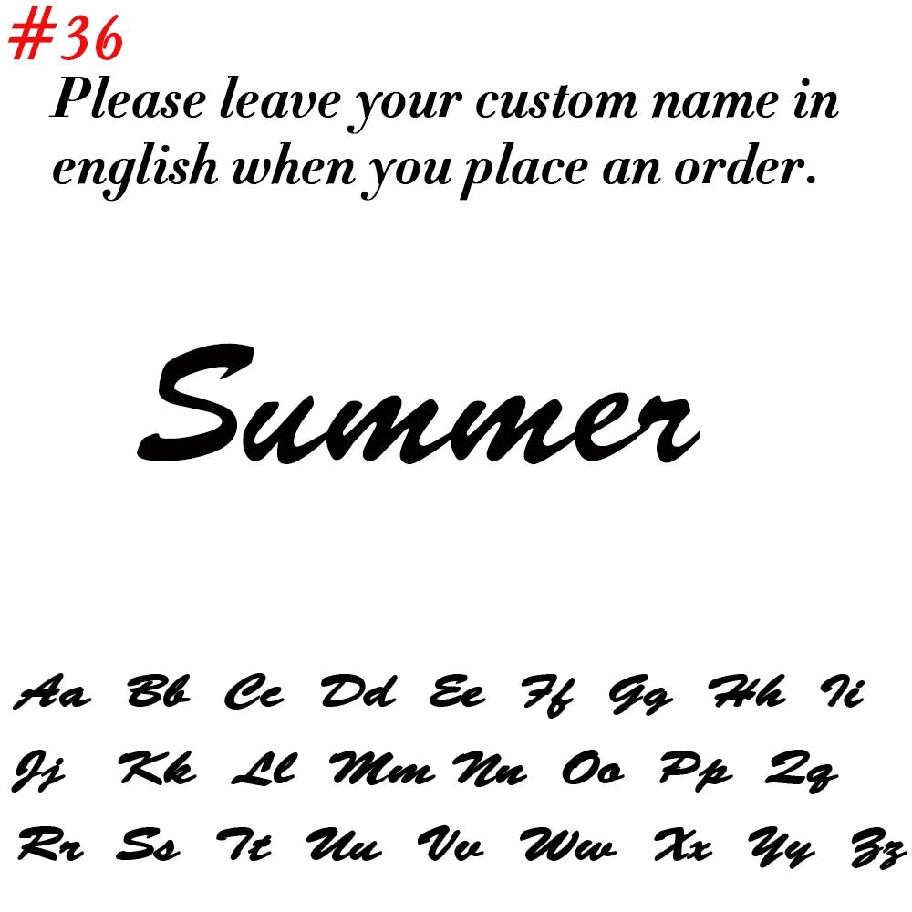 Uniqueura Custom Name Necklace for Women Personalised Cursive Design