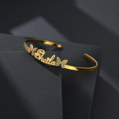 Customized Letter Name Bracelet – Personalized Bangles for All