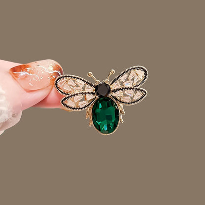 Luxury Snowflake Pearl Crystal Brooch For Women's Jewelry