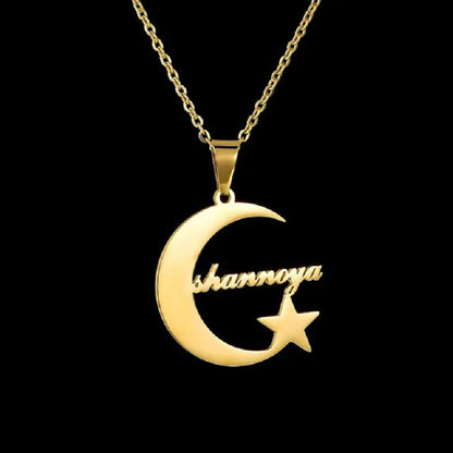 Custom Name Necklace Custom Jewelry Stainless Steel Personalized