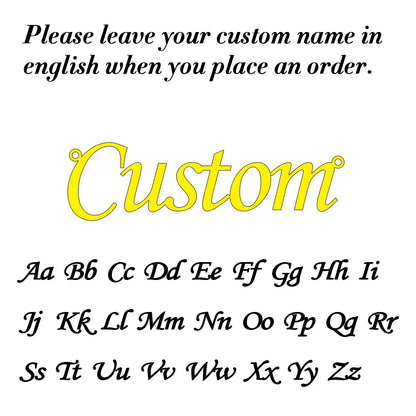 Uniqueura Custom Name Necklace for Women Personalised Cursive Design