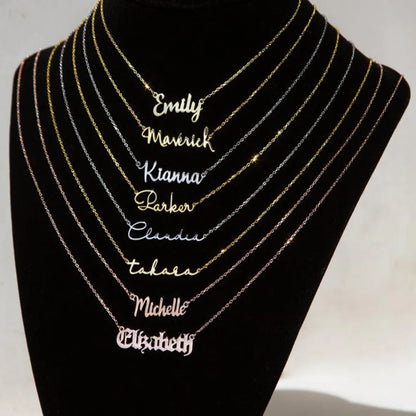 Uniqueura Custom Name Necklace For Women