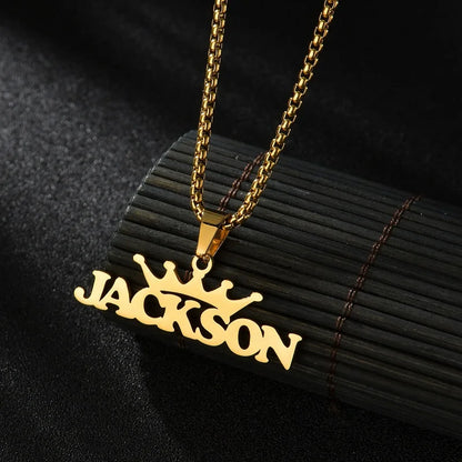 Custom Name Necklace Custom Jewelry Stainless Steel Personalized