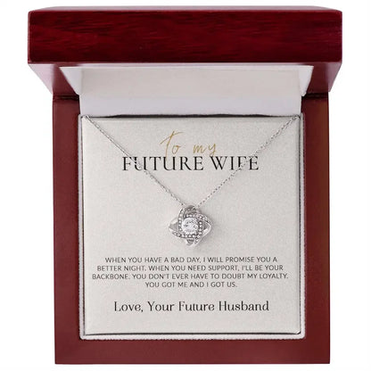 Love Knot Stainless Steel Necklace – A Perfect Gift for Her