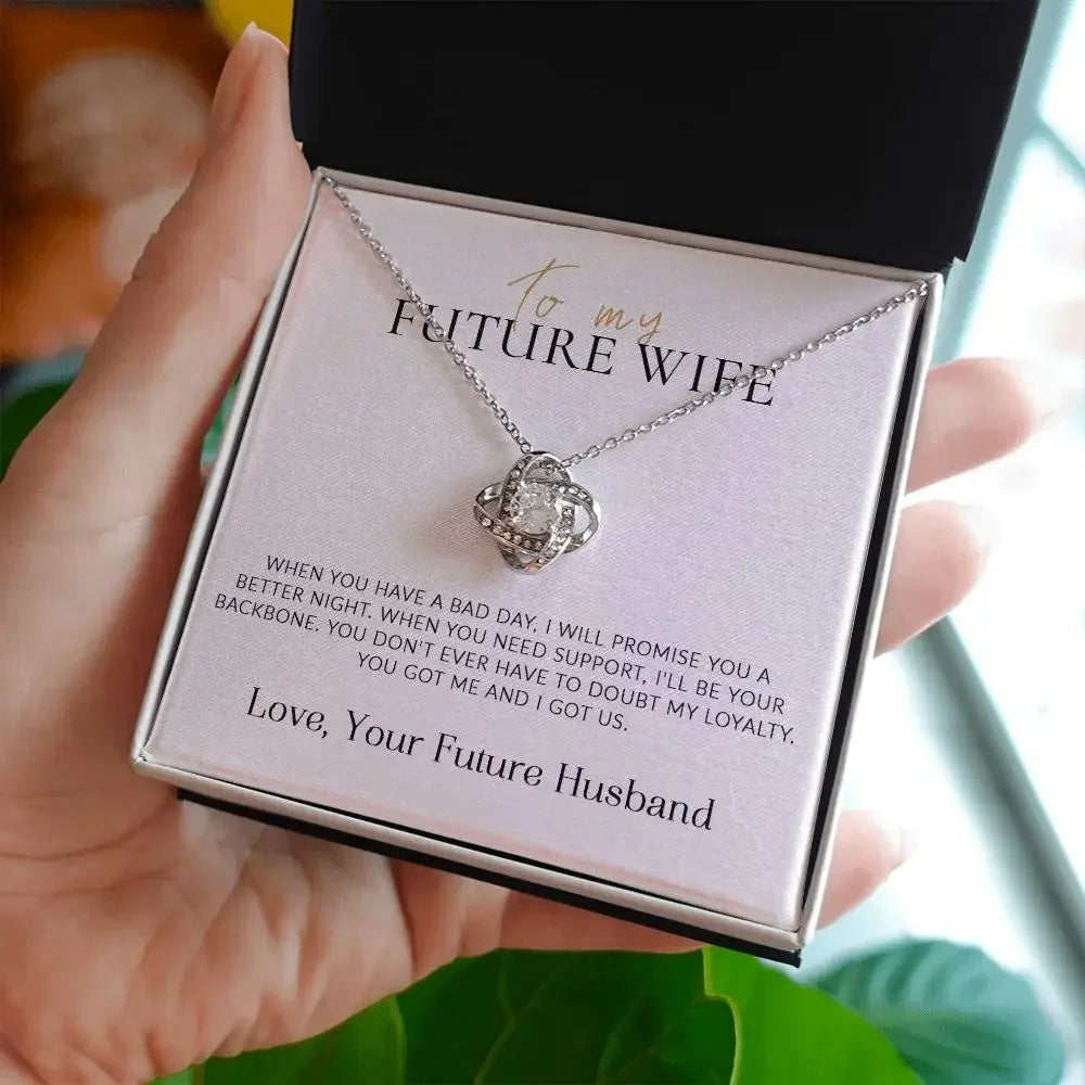 Love Knot Stainless Steel Necklace – A Perfect Gift for Her