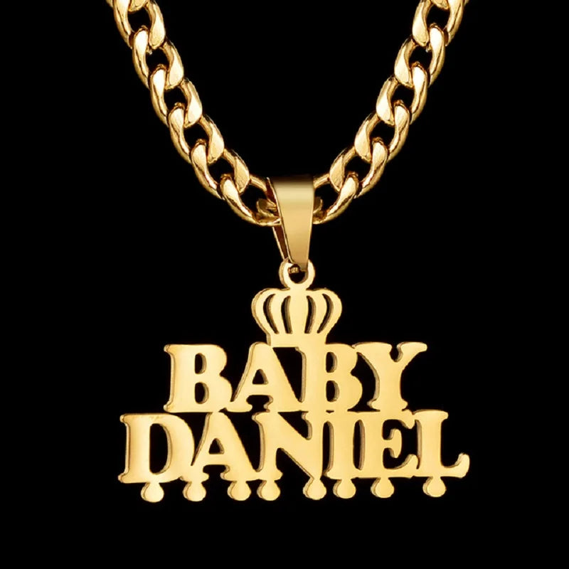 Custom Name Necklace Custom Jewelry Stainless Steel Personalized