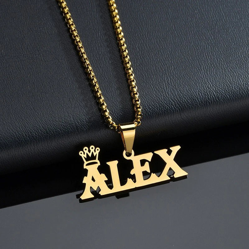 Custom Name Necklace Custom Jewelry Stainless Steel Personalized